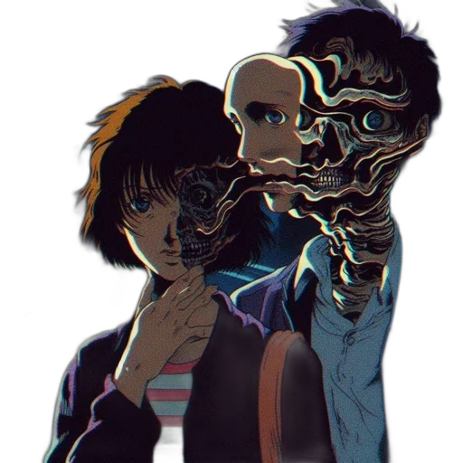 mask, jacket, face, robot transparent PNG cut-out