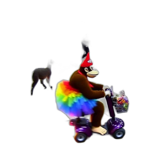 animal, creature, car, staff transparent PNG cut-out