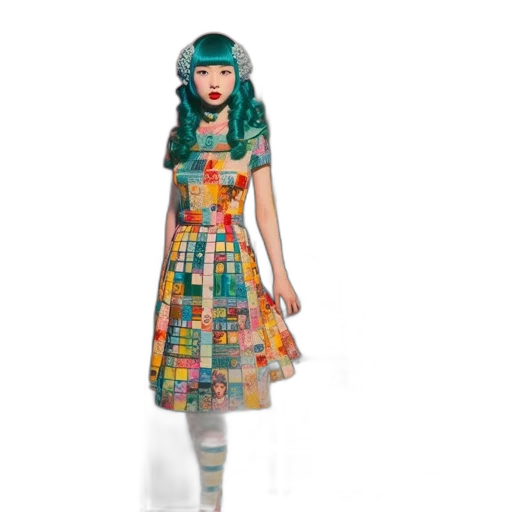 dress, 3d render, concept art, fantasy art transparent PNG cut-out