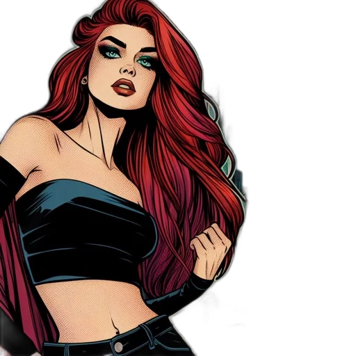 comic book art, cartoon, concept art, fantasy art transparent PNG cut-out