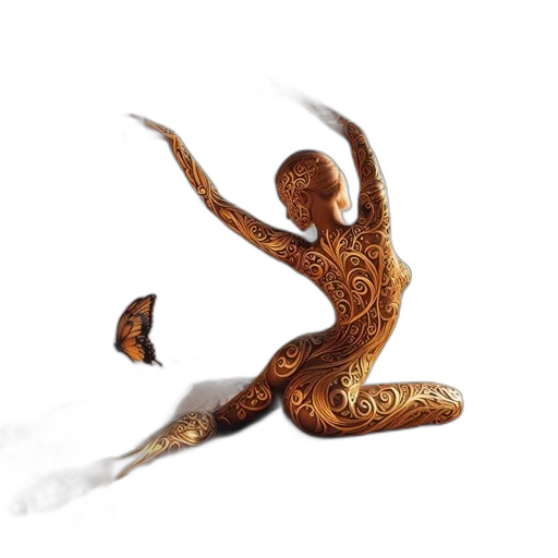 dragon, staff, creature, jewelry transparent PNG cut-out