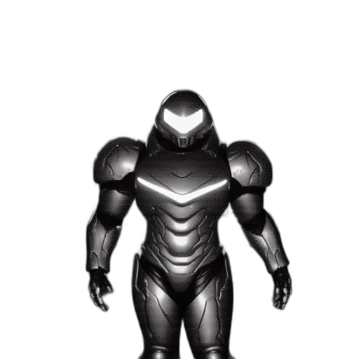 robot, creature, mask, 3d render transparent PNG cut-out