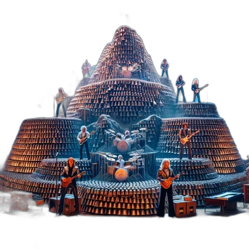 building, 3d render, concept art, fantasy art transparent PNG cut-out