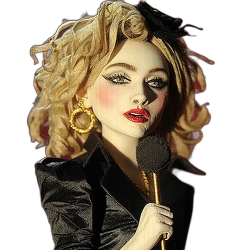 jewelry, staff, cartoon, photorealistic transparent PNG cut-out