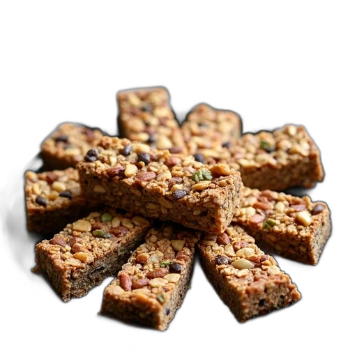 food, plate, assorted, granola transparent PNG cut-out