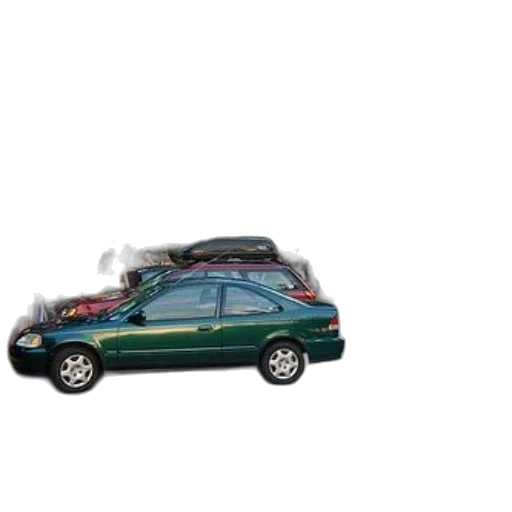 car, jacket, weapon, 3d render transparent PNG cut-out