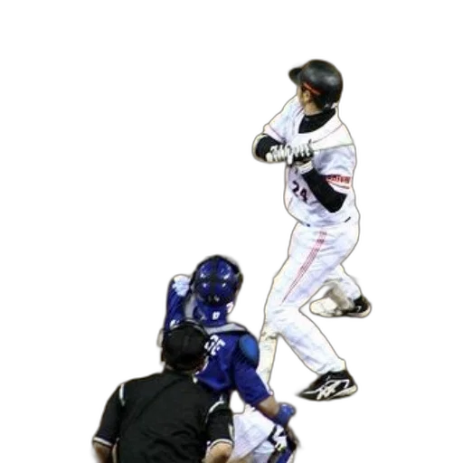 animal, baseball, player, white transparent PNG cut-out