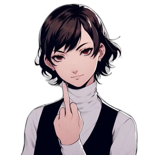 staff, face, jacket, weapon transparent PNG cut-out