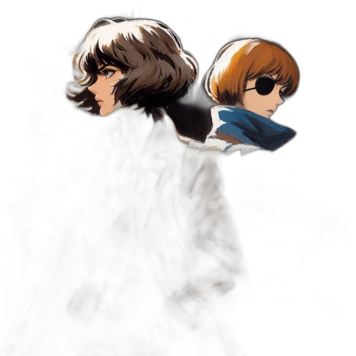 hair, mask, concept art, pixel art transparent PNG cut-out