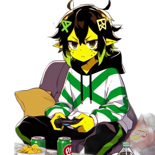 food, pixel art, anime, concept art transparent PNG cut-out