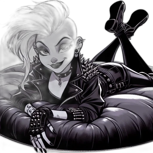 jacket, comic book art, cartoon, concept art transparent PNG cut-out