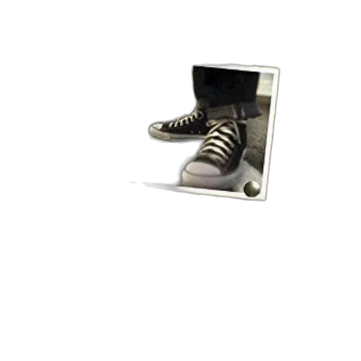 shoes, robot, 3d render, photorealistic transparent PNG cut-out