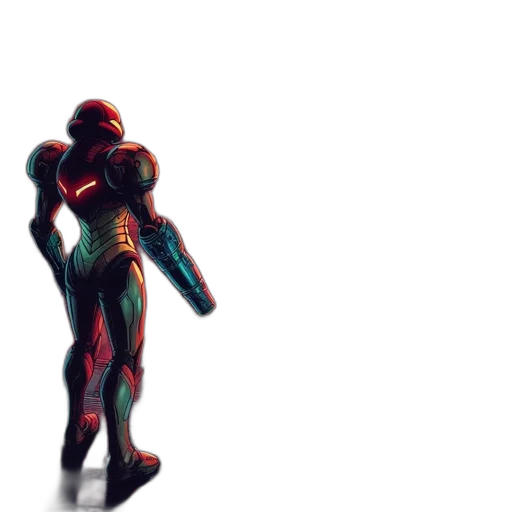 robot, creature, weapon, mask transparent PNG cut-out