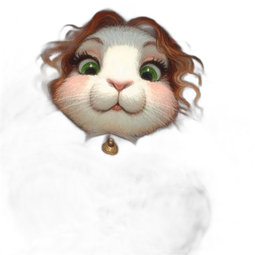 face, staff, animal, creature transparent PNG cut-out
