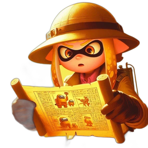 weapon, animal, hat, staff transparent PNG cut-out