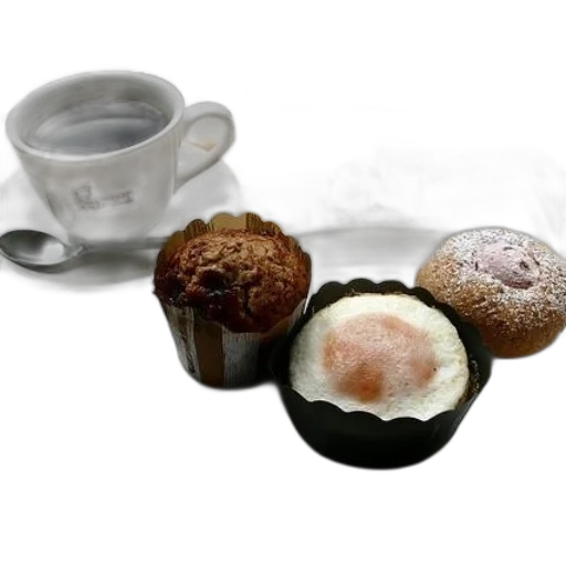 food, 3d render, photorealistic, breakfast transparent PNG cut-out