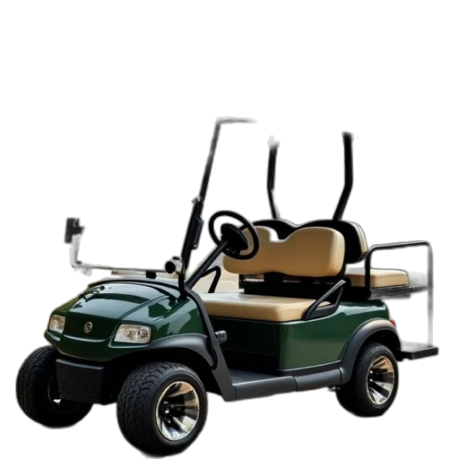 car, two, seats, golf transparent PNG cut-out