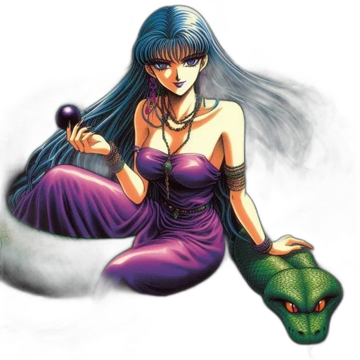 dress, dragon, jewelry, concept art transparent PNG cut-out
