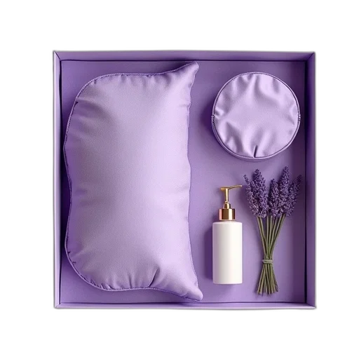 crown, lavender, box, containing transparent PNG cut-out