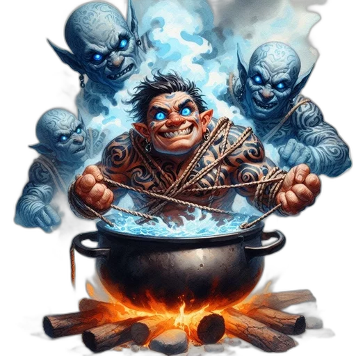 food, concept art, fantasy art, comic book art transparent PNG cut-out