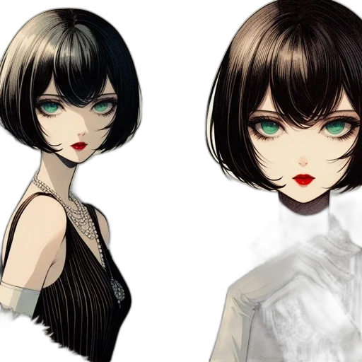concept art, fantasy art, photorealistic, anime transparent PNG cut-out