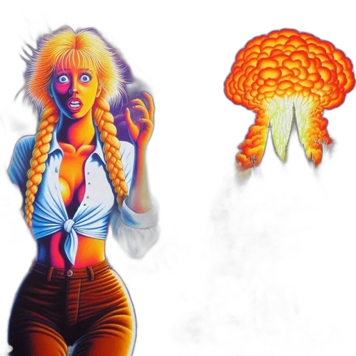 jacket, concept art, comic book art, fantasy art transparent PNG cut-out