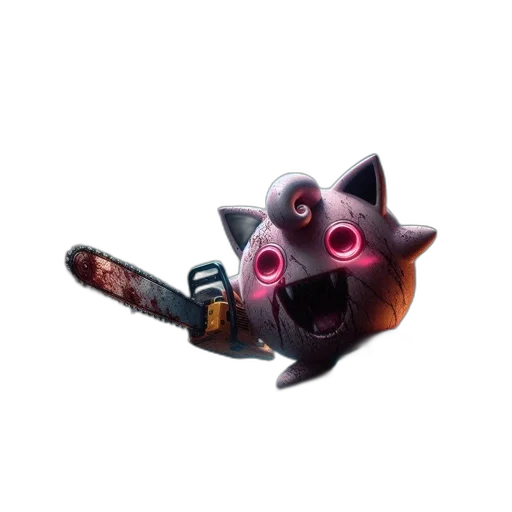 weapon, staff, creature, mask transparent PNG cut-out