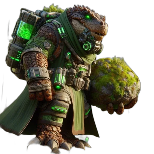 dragon, staff, creature, weapon transparent PNG cut-out