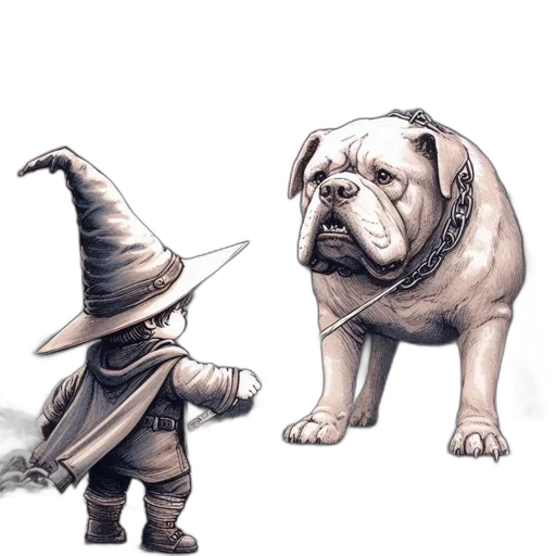 staff, animal, creature, concept art transparent PNG cut-out