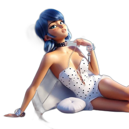 dress, concept art, 3d render, fantasy art transparent PNG cut-out