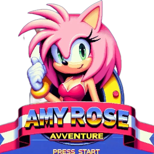 animal, pixel art, vaporwave, concept art transparent PNG cut-out