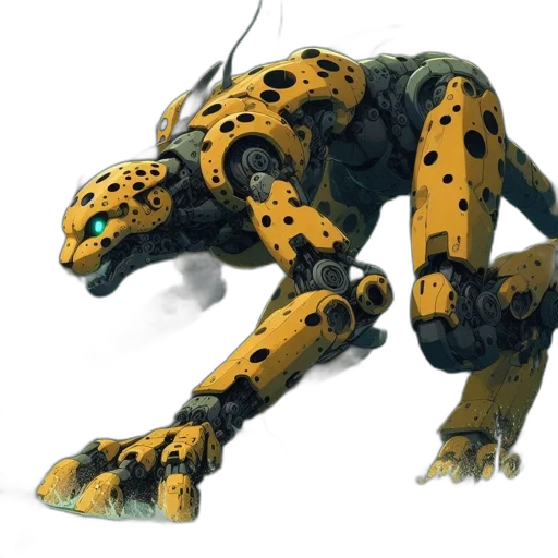 animal, creature, robot, dragon transparent PNG cut-out