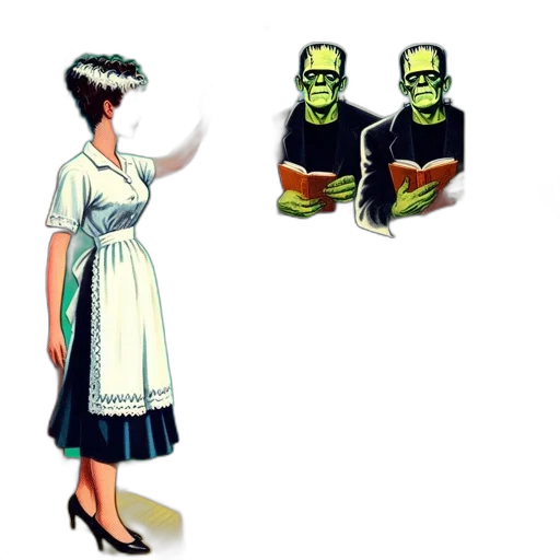dress, mask, concept art, pixel art transparent PNG cut-out