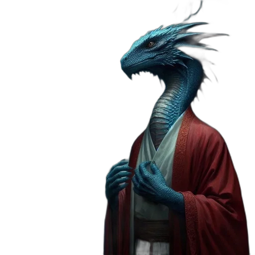 dragon, staff, creature, sword transparent PNG cut-out