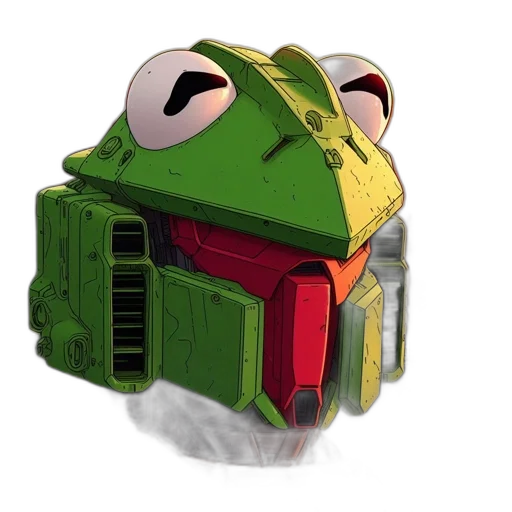 robot, mask, face, weapon transparent PNG cut-out
