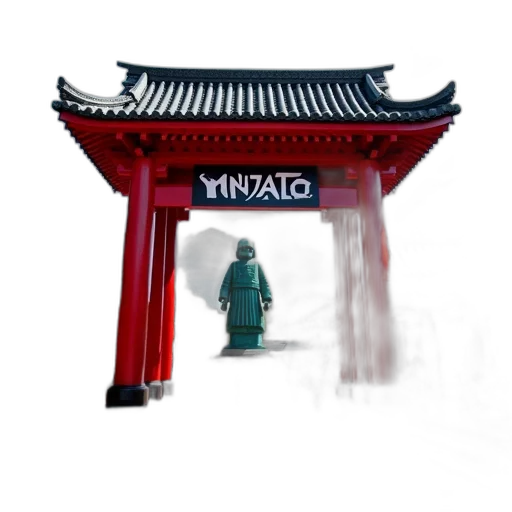 staff, robot, sword, 3d render transparent PNG cut-out