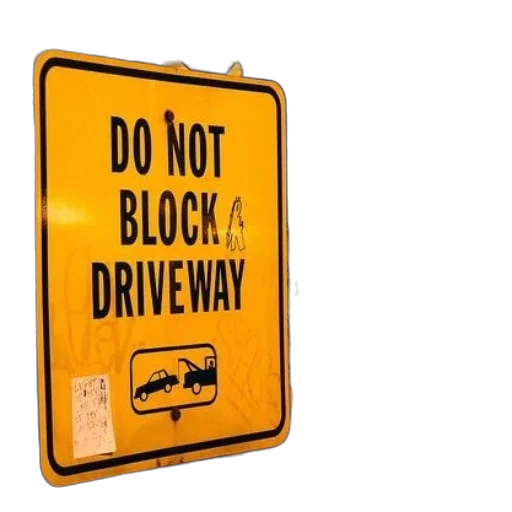 yellow, sign, says, not transparent PNG cut-out