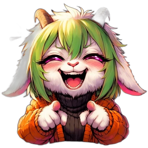 staff, animal, mask, pixel art transparent PNG cut-out