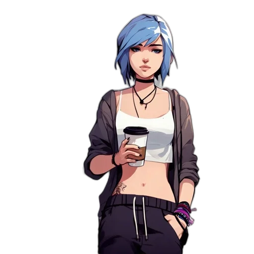 staff, face, dress, jewelry transparent PNG cut-out