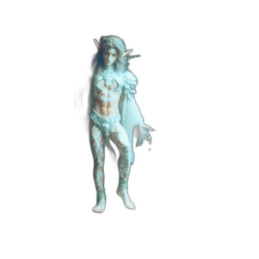 creature, staff, mask, jewelry transparent PNG cut-out