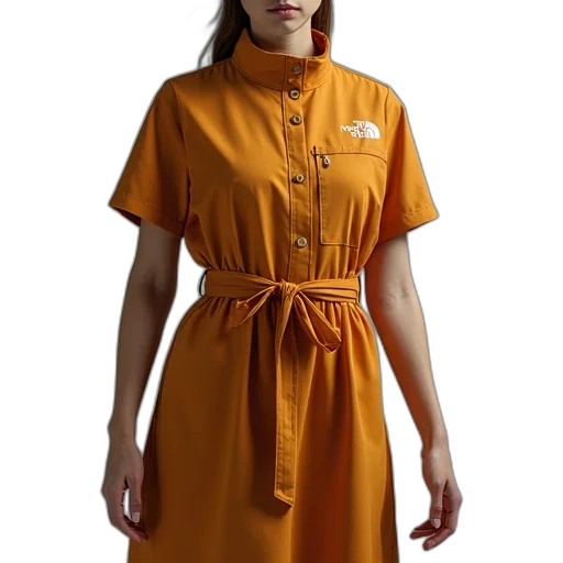 dress, staff, photorealistic, earth tones transparent PNG cut-out