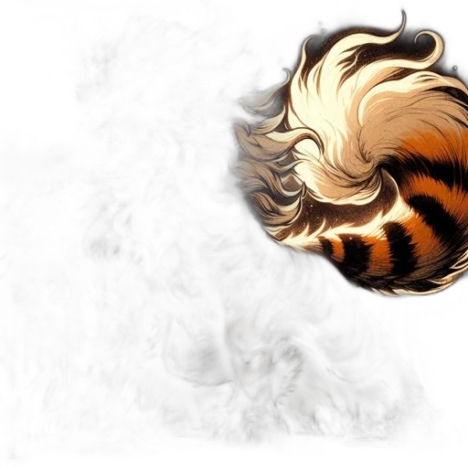 hair, dragon, animal, mask transparent PNG cut-out