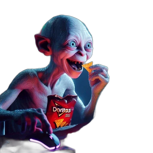 creature, food, face, concept art transparent PNG cut-out