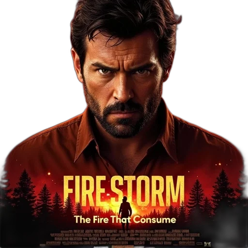 concept art, comic book art, fire, first transparent PNG cut-out