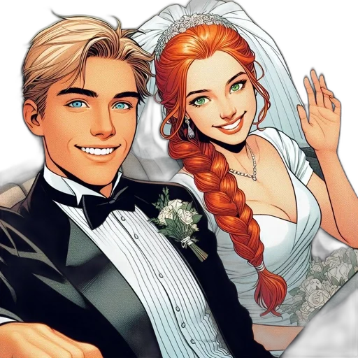 comic book art, cartoon, concept art, fantasy art transparent PNG cut-out