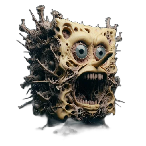 mask, creature, robot, face transparent PNG cut-out