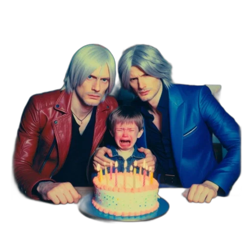 jacket, three, individuals, including transparent PNG cut-out