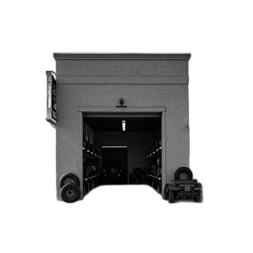 furniture, building, robot, staff transparent PNG cut-out