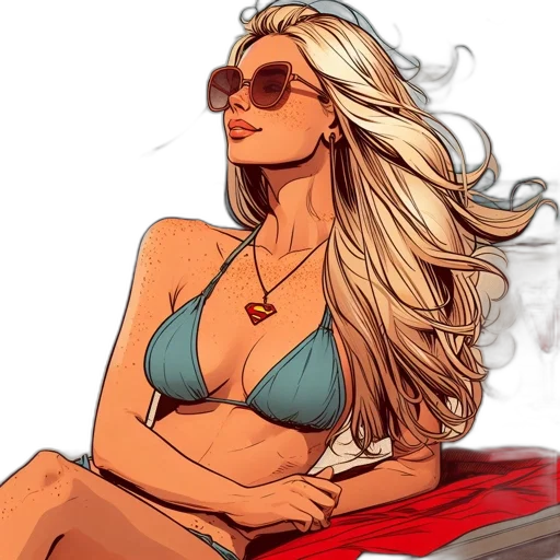 comic book art, cartoon, concept art, photorealistic transparent PNG cut-out