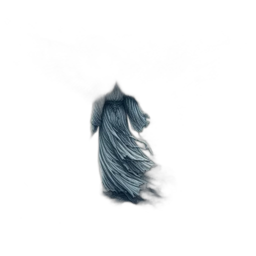 dress, hair, creature, mask transparent PNG cut-out